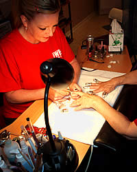 Full service nail salon